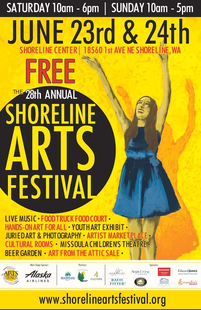 Shoreline Area News Shoreline Arts Festival Saturday and Sunday at