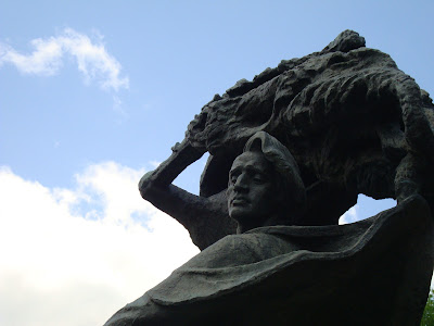 Chopin Monument in Lazienki Park Photo by Maja Trochimczyk