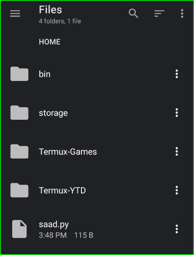 Termux File Manager : Access Termux Files From Android