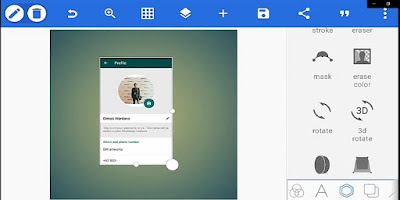 CARA MEMBUAT FOTO PROFIL WHATSAAP 3D CARA MEMBUAT FOTO PROFIL WHATSAAP 3D