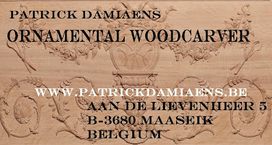 Patrick Damiaens ornamental woodcarver | heraldic sculptor