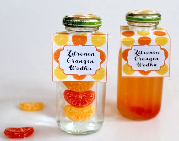 Mila Liebe : Wodka mit Zitronen-Orangen-Bonbons