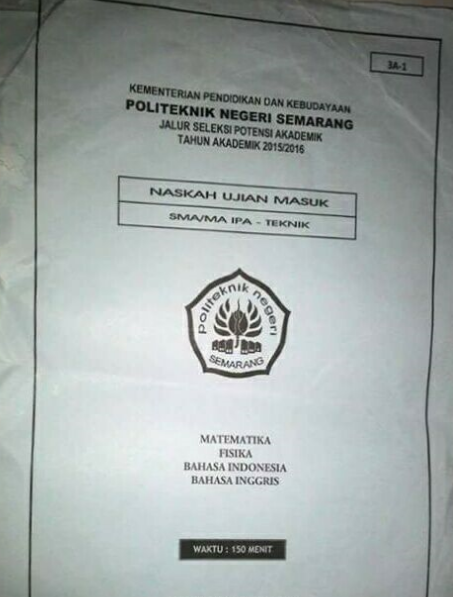 Soal spa polines 2014 2016