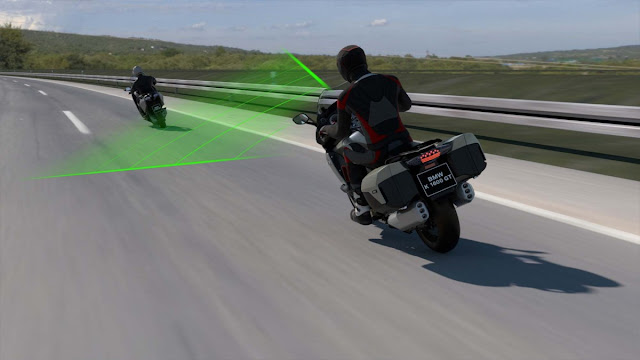 First Adaptive Cruise Control Feature Strikes by BMW Motorrad