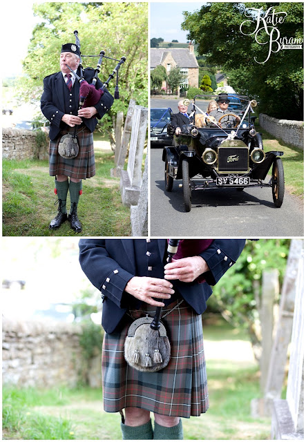 bagpiper, bagpipes at wedding, whitley chapel, st helens church wedding, whitley chapel wedding, curly farmer, katie byram photographer, one digital image, northumberland wedding photographer, wedding wellies, wedding jewellery