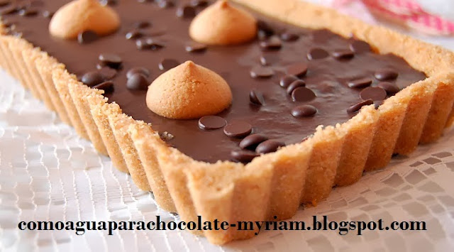 Tarta facil de chocolate sin horno