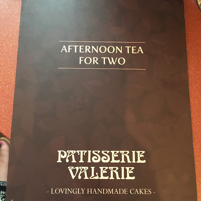 Afternoon tea at Patisserie Valerie