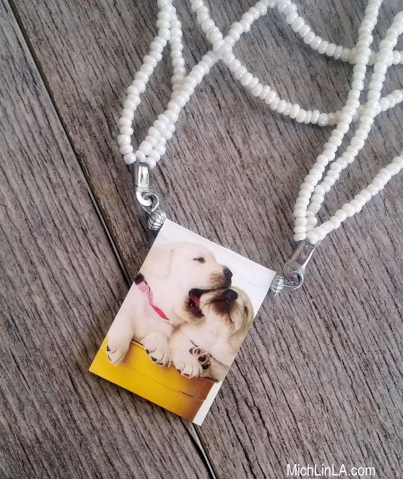 Mich L. in L.A. Convertible Bookmark Necklace