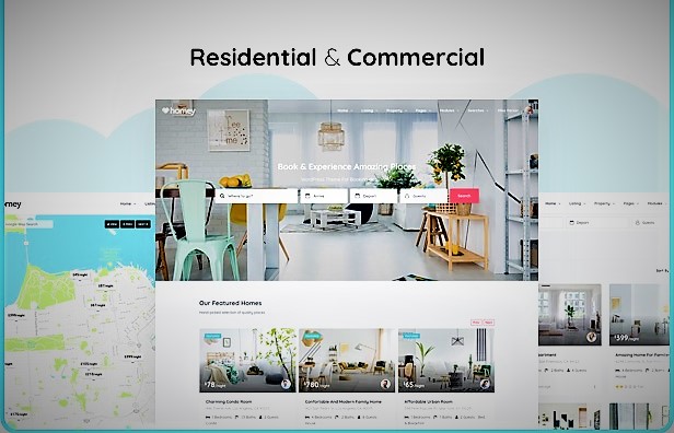 Homey - Booking and Rentals WordPress Theme Homey - Booking and Rentals WordPress Theme