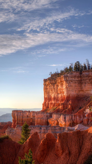 Canyon, rocks, trees, landscape wallpaper