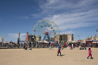 What is Coney Island in Brooklyn famous for?