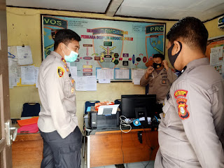 Cek Penerapan Protokol Kesehatan, Kapolres Pelabuhan Mendadak Berkeliling Mapolres