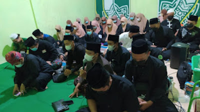 SAMBUT HUT RI KE 76: MALAM TIRAKAT PAC IPNU IPPNU CAMPURDARAT