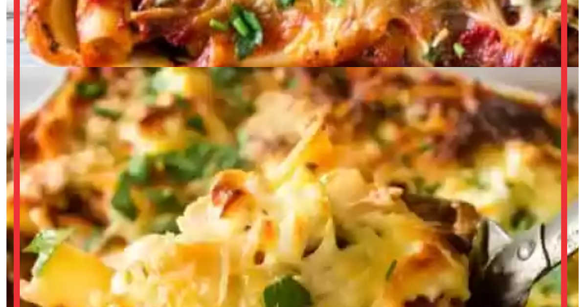 EASY BAKED ZITI WITH SPINACH, ZUCCHINI & MUSHROOMS Show You Recipes
