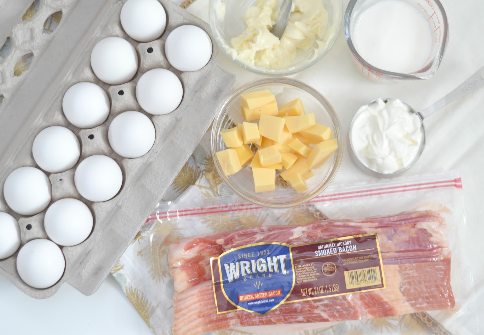 Bacon and Brie Frittata Building Our Story