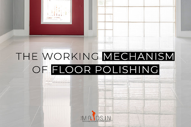 The working mechanism of floor polishing