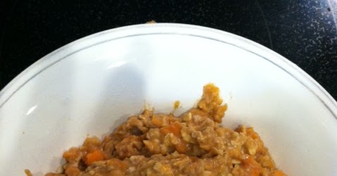 My Quest to Become Plant Strong: Sweet Potato Pie Oatmeal