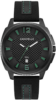 Caravelle Black Luxury Watches Designed by Bulova