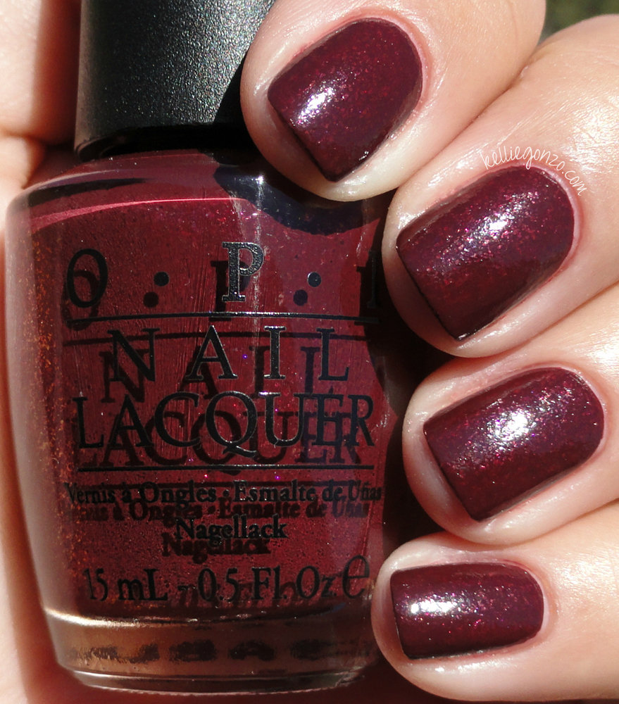 KellieGonzo: OPI The Muppets Holiday 2011 - The Shimmers
