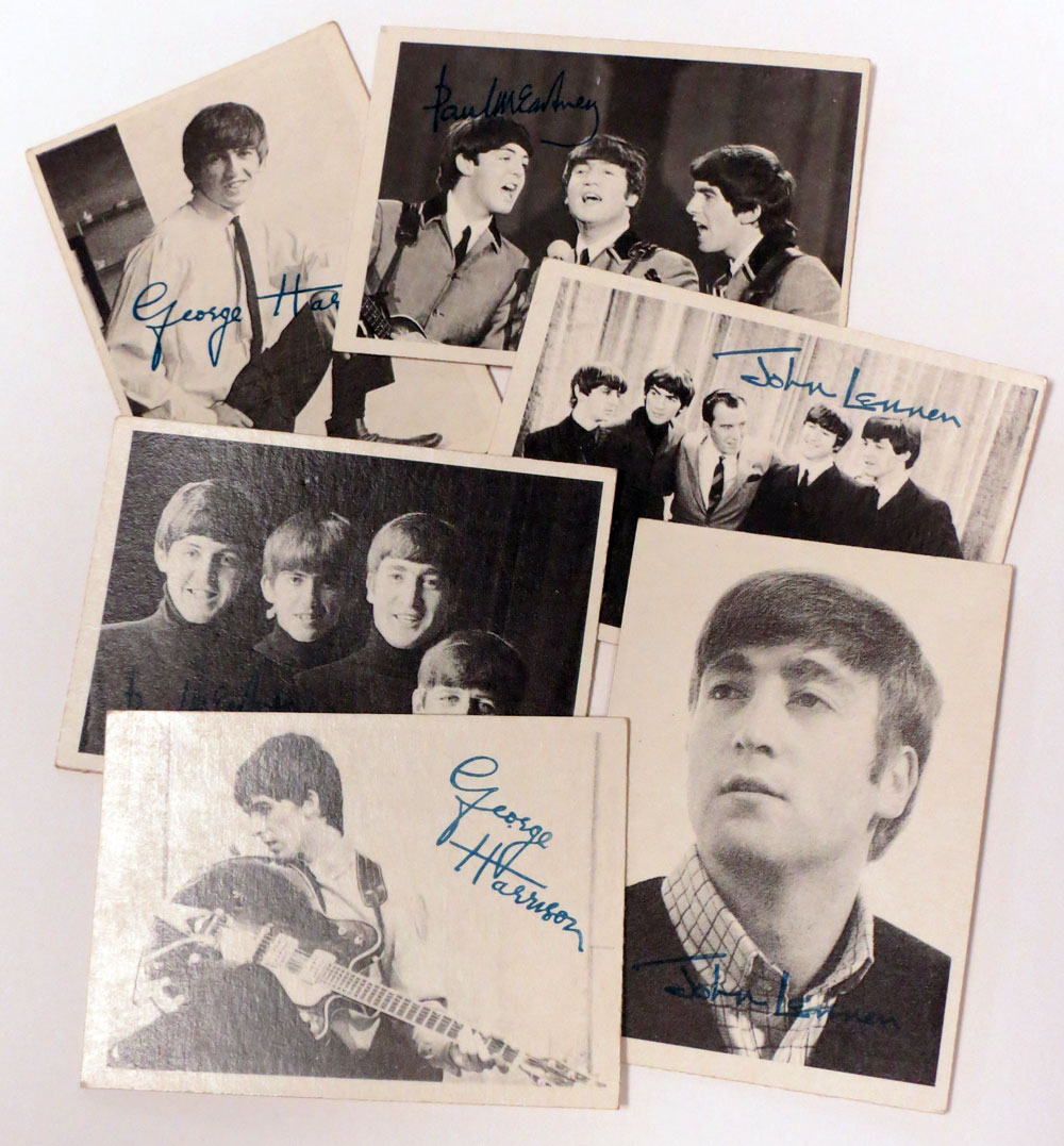 Liverpool Beatles Auction Rare Complete Set of Series 2 AB&C Beatles Cards