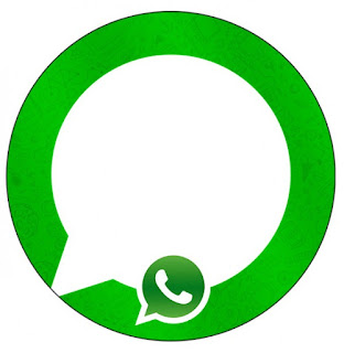 Toppers o Etiquetas de WhatsApp para imprimir gratis.