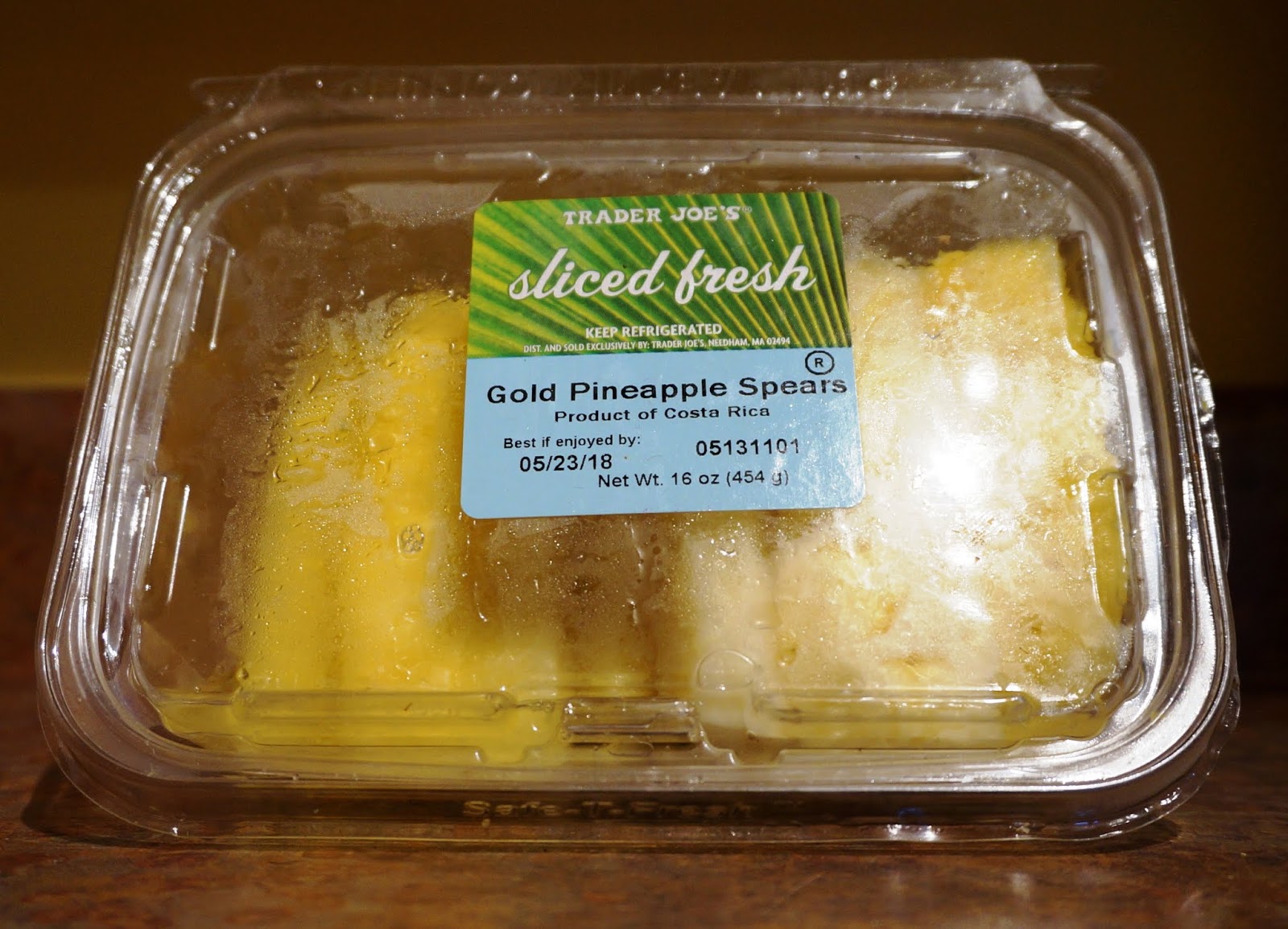 Exploring Trader Joe's Trader Joe's Sliced Fresh Gold Pineapple Spears