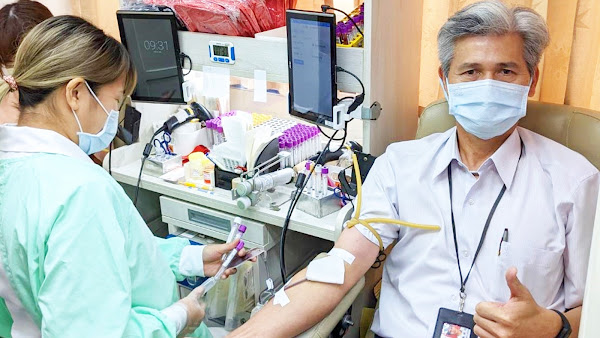 台電彰化區營業處辦捐血獻愛 台灣電力APP綁定減免電費