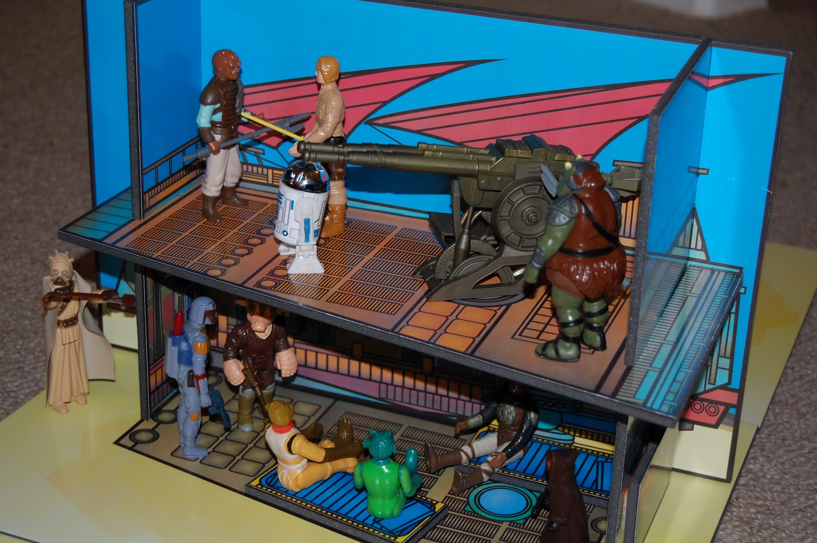 Star Wars Playsets Jabba's Sand Barge Playset