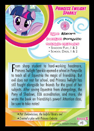 My Little Pony Twilight Sparkle Series 5 Trading Card