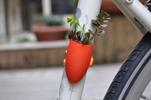 cute bike planter