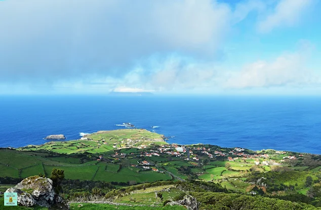 Miradouro da Ponta Delgada, isla de Flores (Azores)