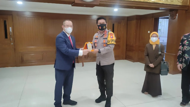 audiensi unair kapolda