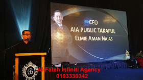 Ucapan oleh CEO AIA Public Takaful Bhd