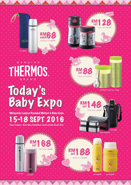 Today Baby Expo 2016 Thermos Discount Promotion Offers