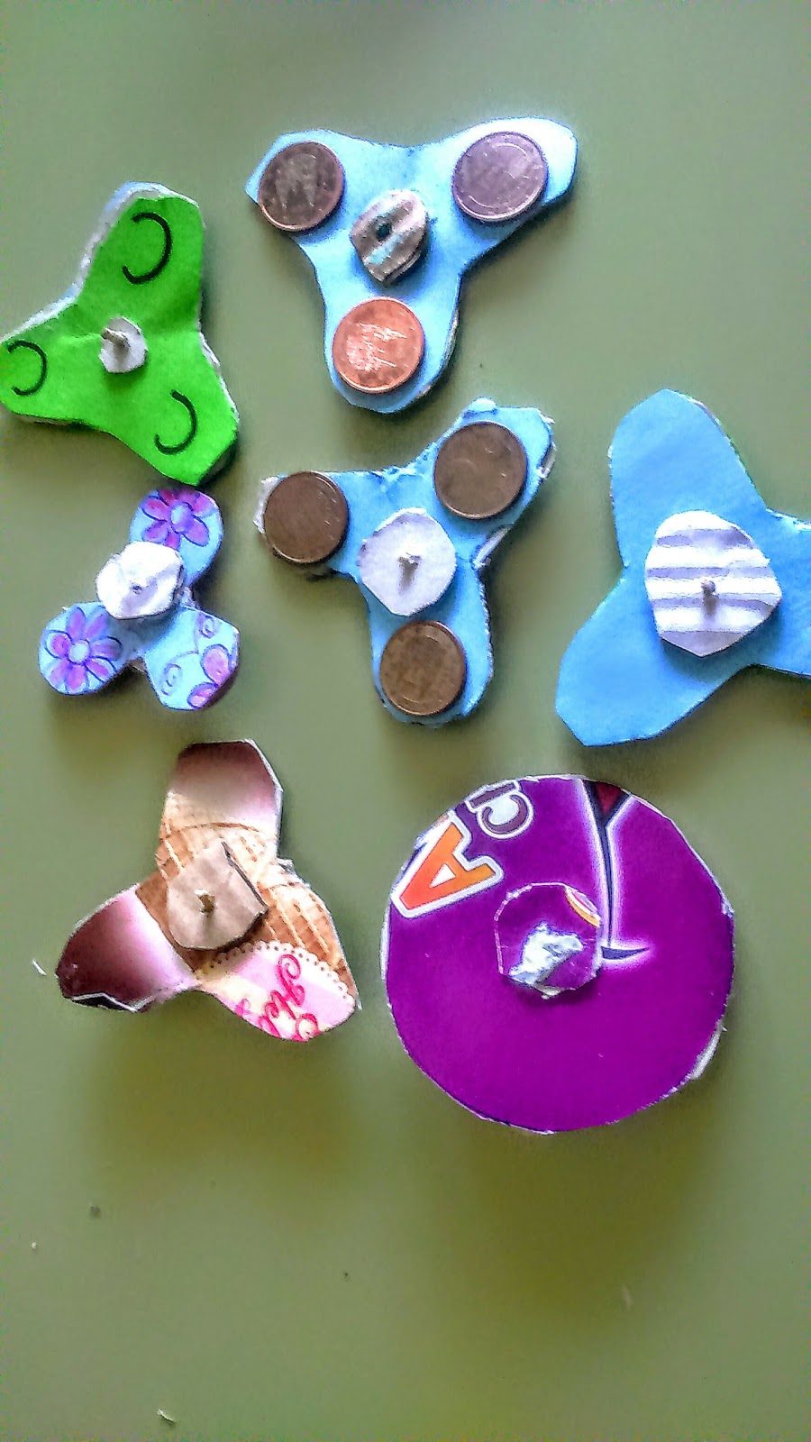 Made in England Toys made from recycled materials by 4A snd 4B