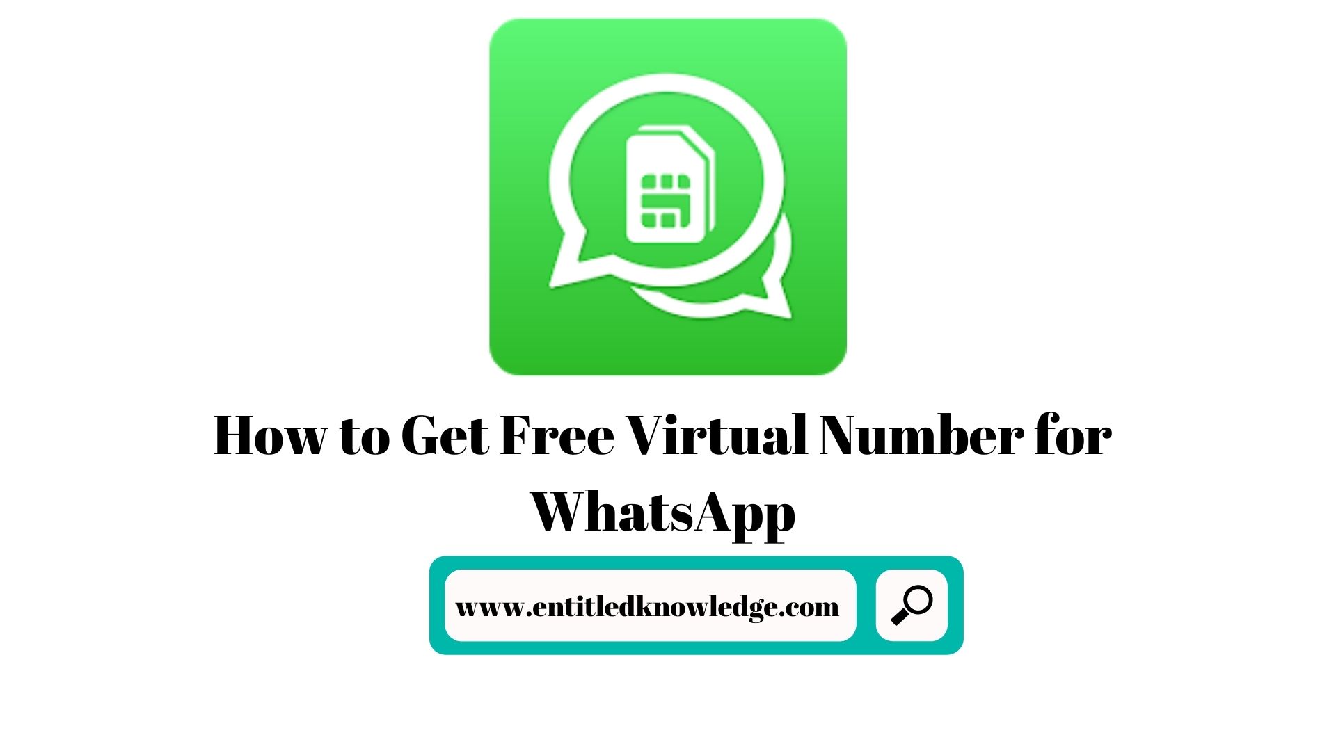 How to Get Free virtual Number for Whatsapp