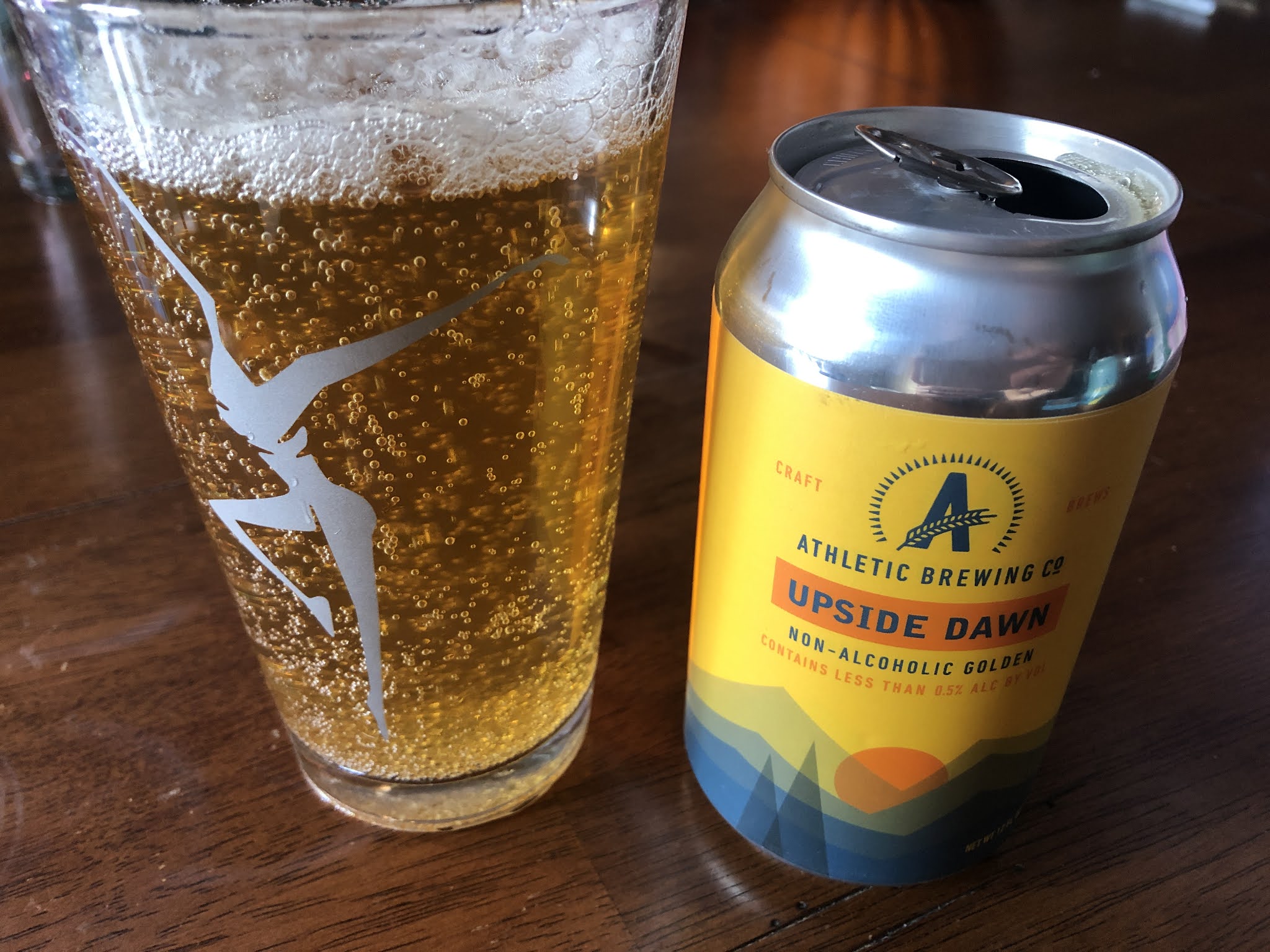 Upside Dawn (Non Alcoholic / Near Beer) Review 11 January 2021.