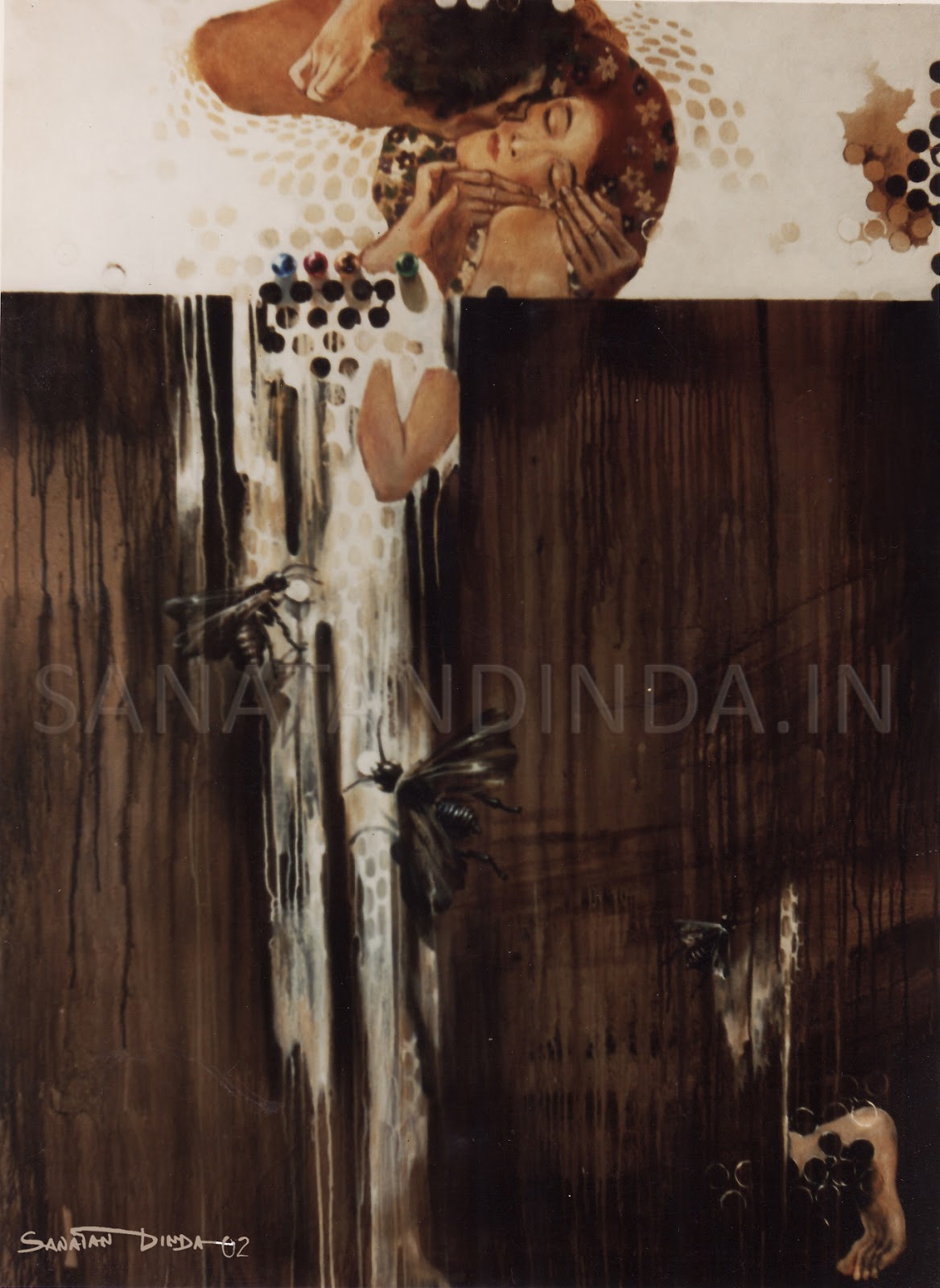 Paintings by Sanathan Dinda 1971