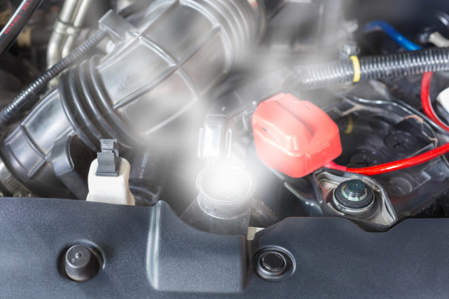 Surchauffe de voiture Surchauffe du moteur