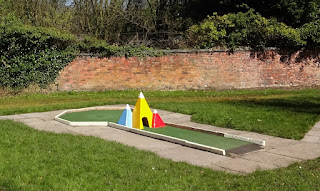 Crazy Golf course at Haigh Woodland Park in Wigan Crazy Golf course at Haigh Woodland Park in Wigan