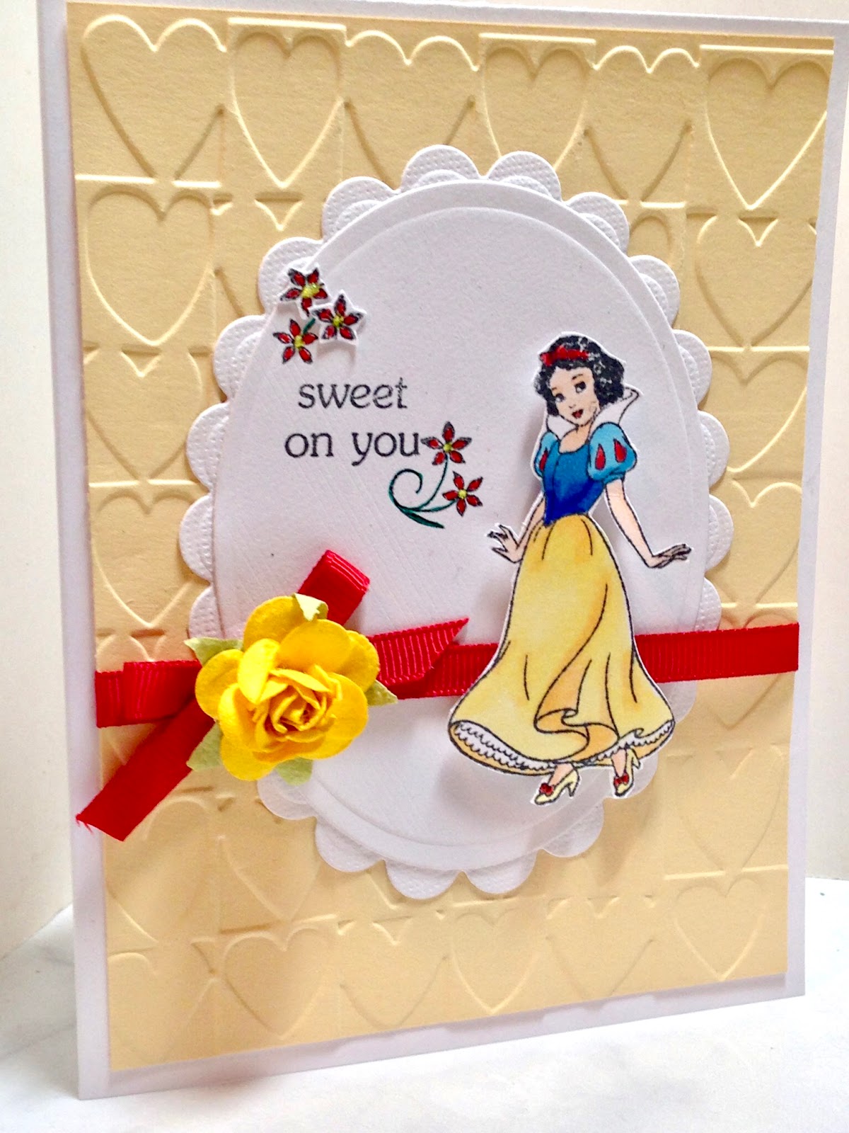 Amy's Creative Pursuits: A Handmade Disney Valentine and A Galentine Card