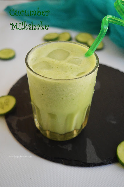 Cucumber MilkShake Recipe |  Easy Milkshake Recipe