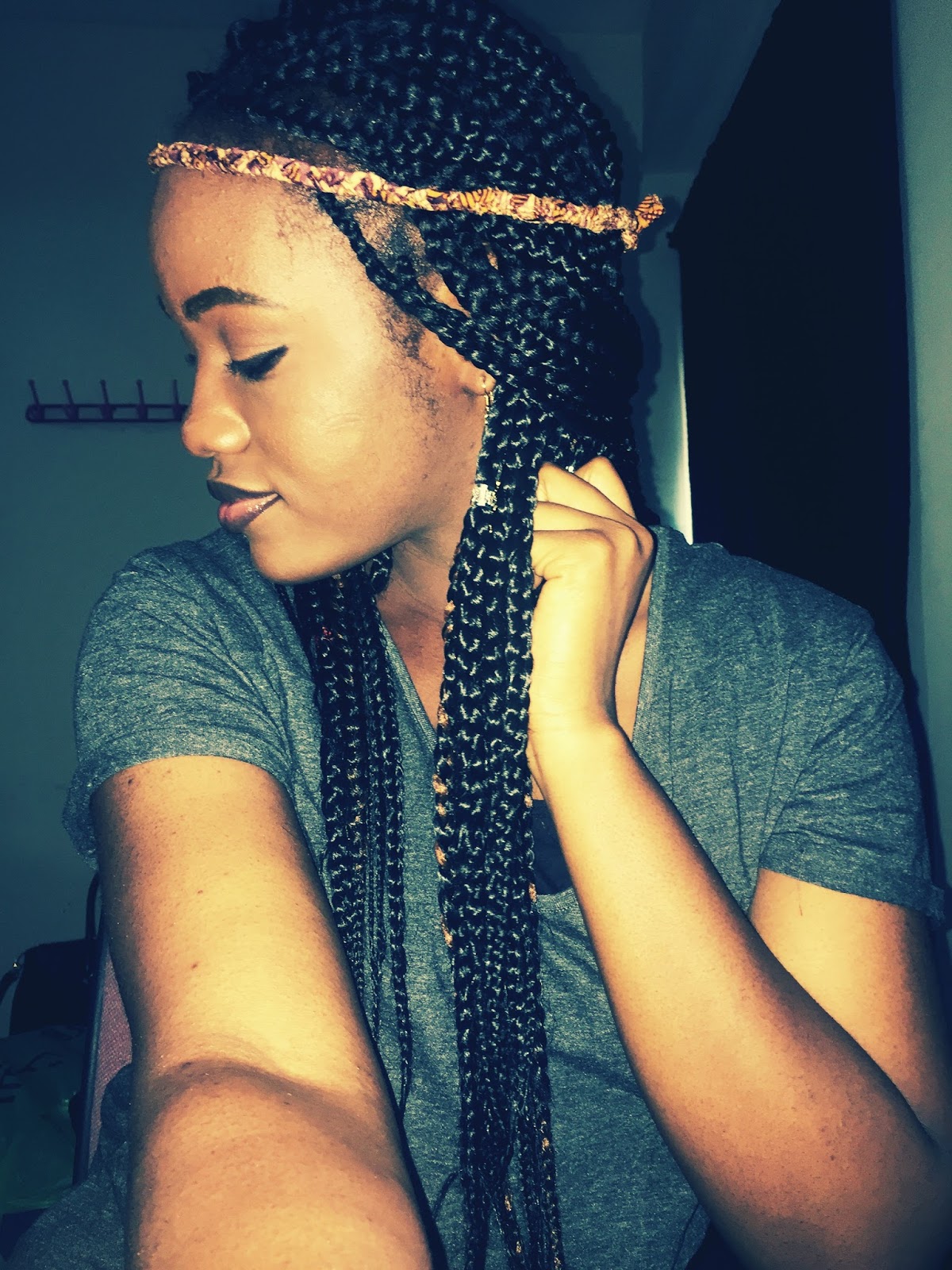 ALL HAIR MAKEOVER Braids and head wraps