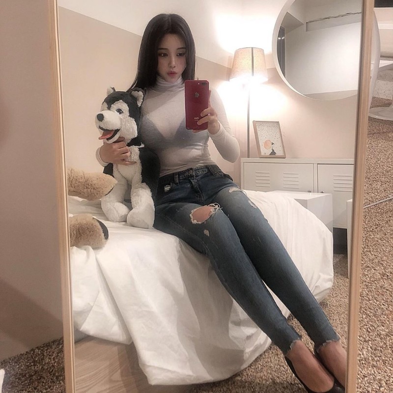 몸매 지리는 피팅모델 쮸리 - 디쁠