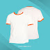 Download Mockup Baju Ringer Tee Cdr dan Ai