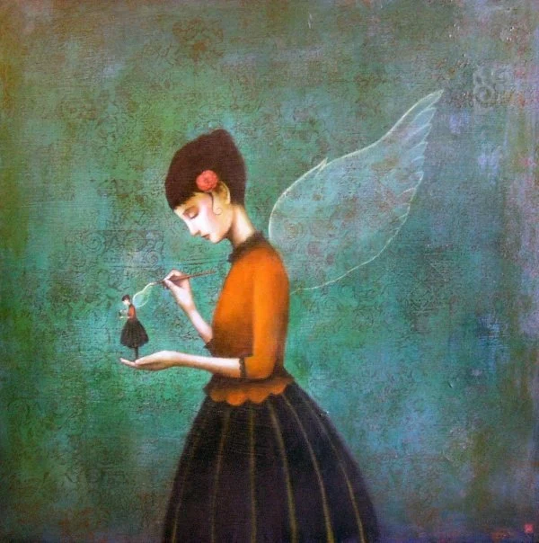 Duy Huynh 1975 | Vietnamese Symbolist and Surrealist painter