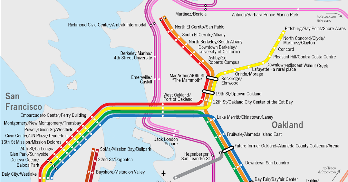 A new map for BART with better names