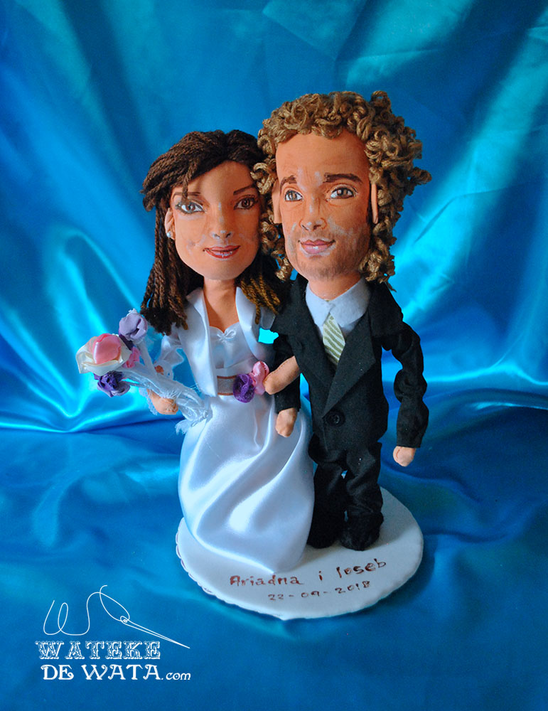 MUÑECOS DE TRAPO PERSONALIZADOS Muñecos de boda personalizados