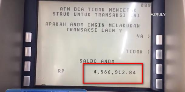 Cara Cek Saldo BCA via ATM Dengan Gambar Lengkap