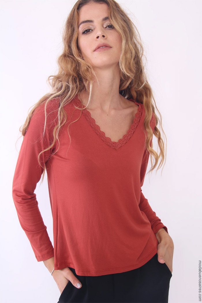 remeras de moda 2020 mujer